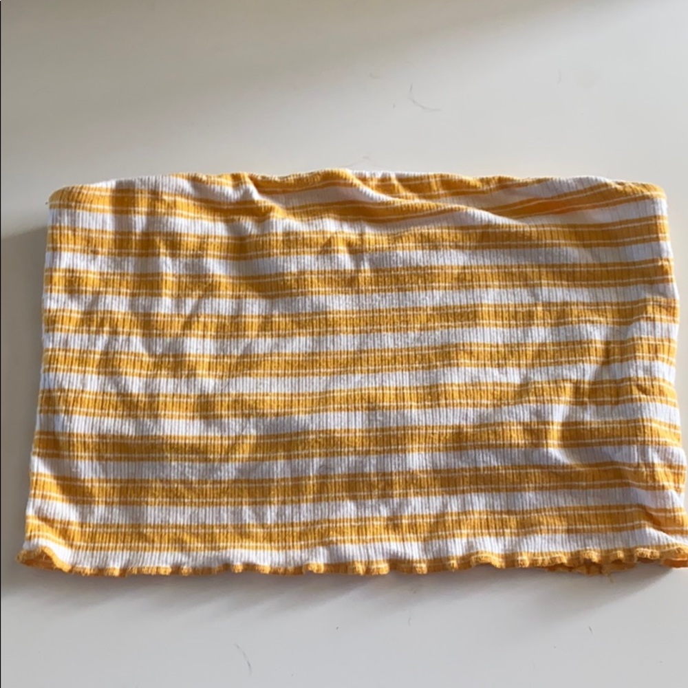 Pacsun yellow tube top